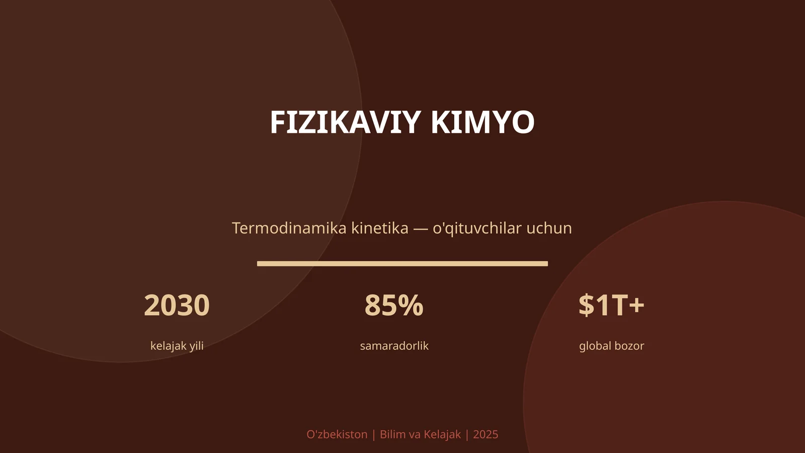 Fizikaviy kimyo