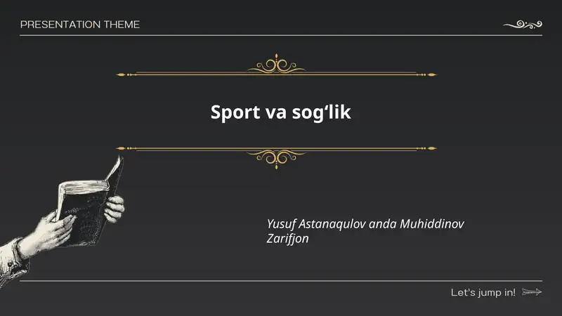 Sport va sogʻlik