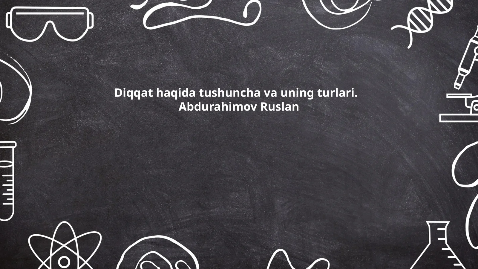 Diqqat haqida tushuncha va uning turlari