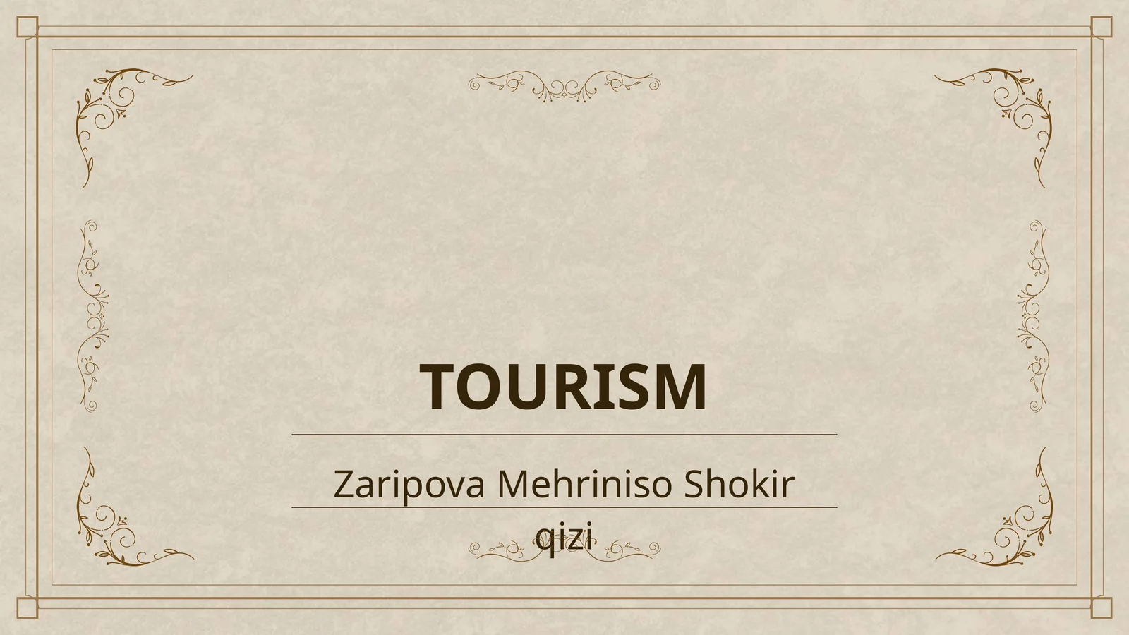 Global Tourism History Overview