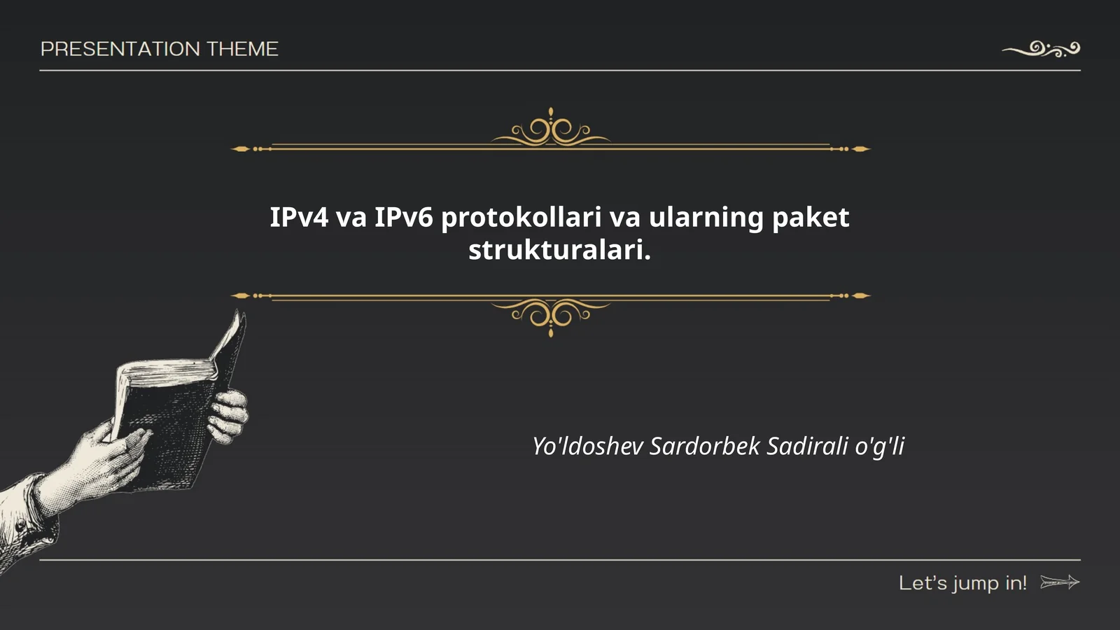 IPv4 va IPv6 Internet Protokollari