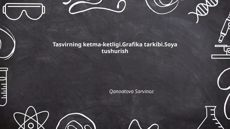 Tasvirning ketma-ketligi