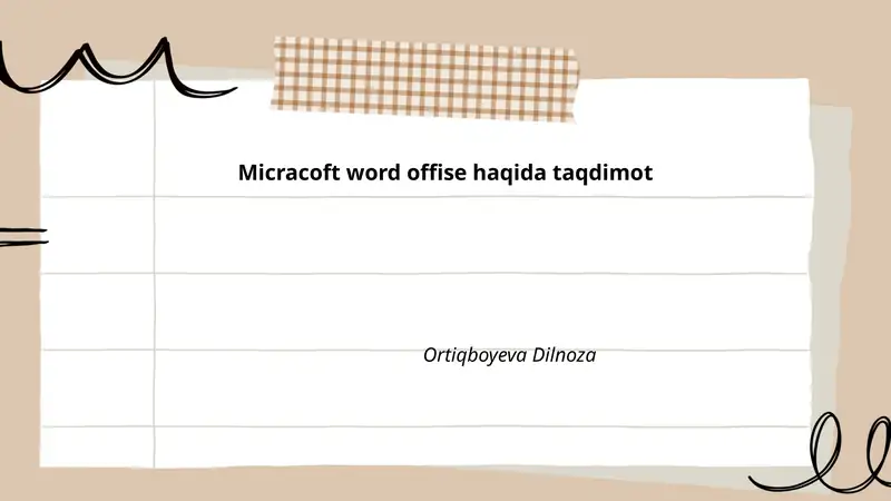 Microsoft Word