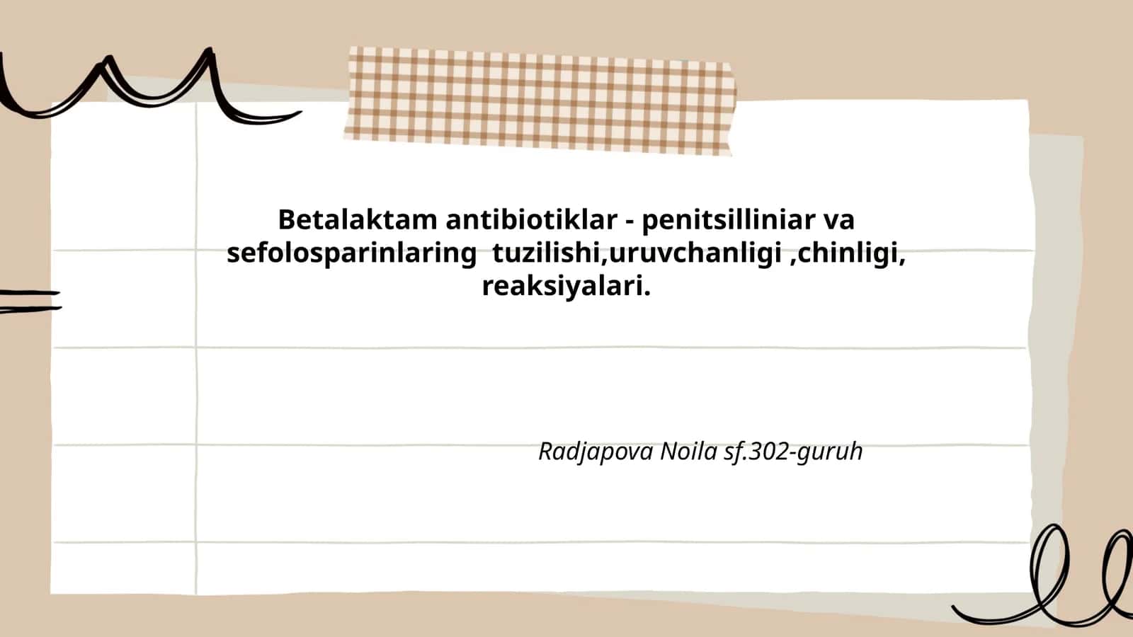 Betalaktam antibiotiklar
