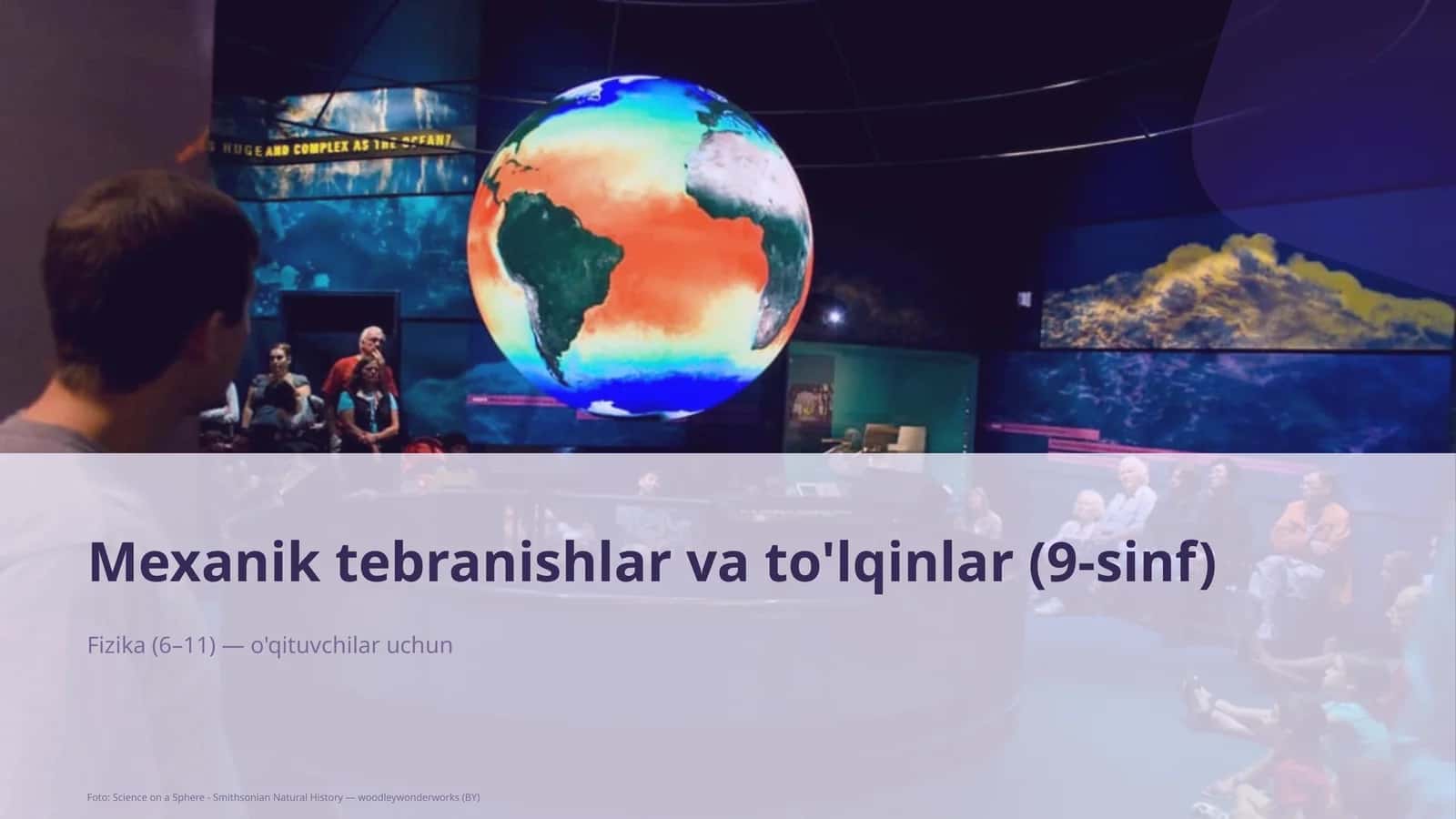 Mexanik tebranishlar va to'lqinlar (9-sinf)