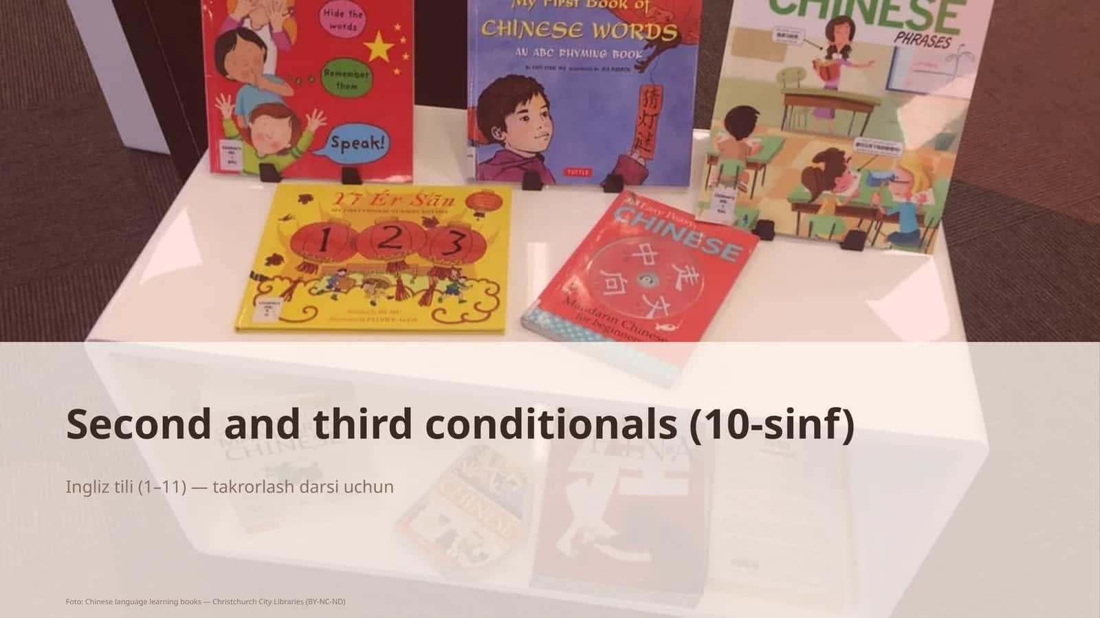 Second and third conditionals (10-sinf)