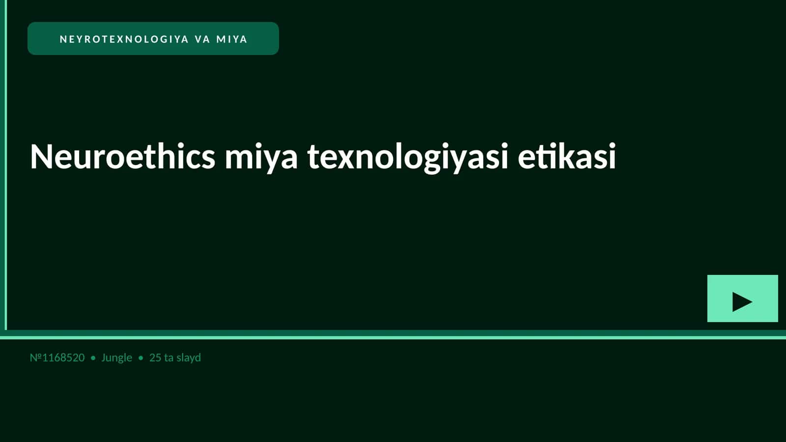 Neuroethics miya texnologiyasi etikasi