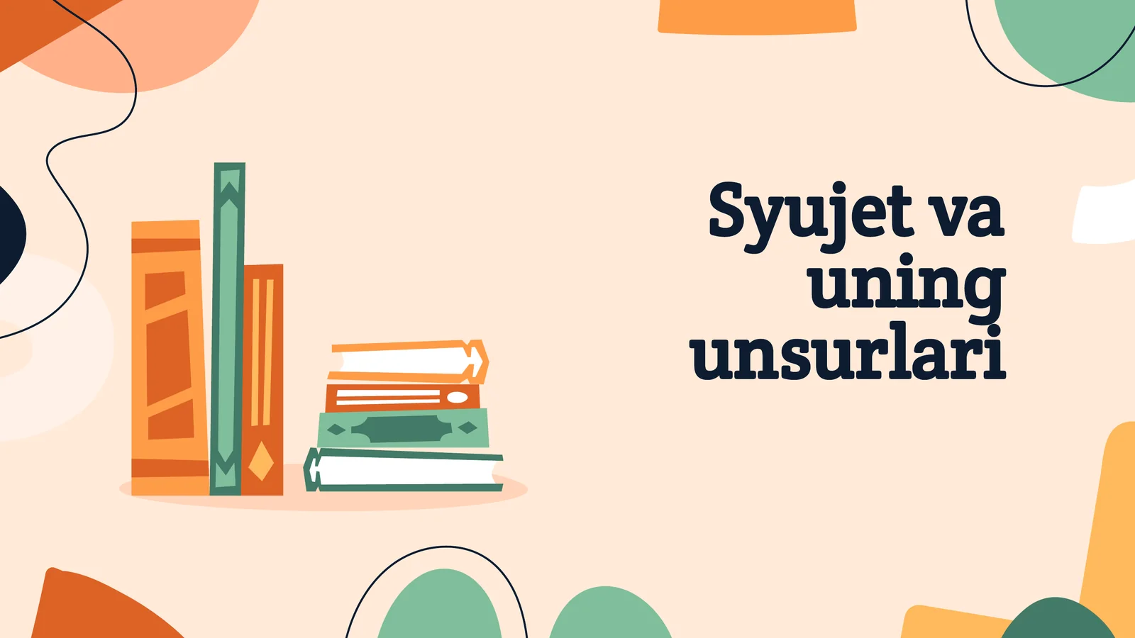 Syujet va uning unsurlari