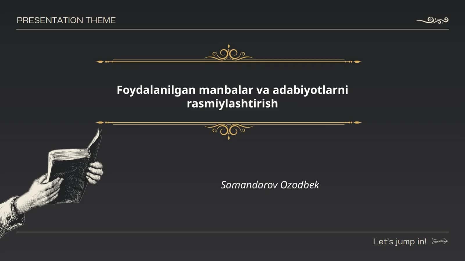 Ilmiy maqolalarni rasmiylashtirish qoidalari