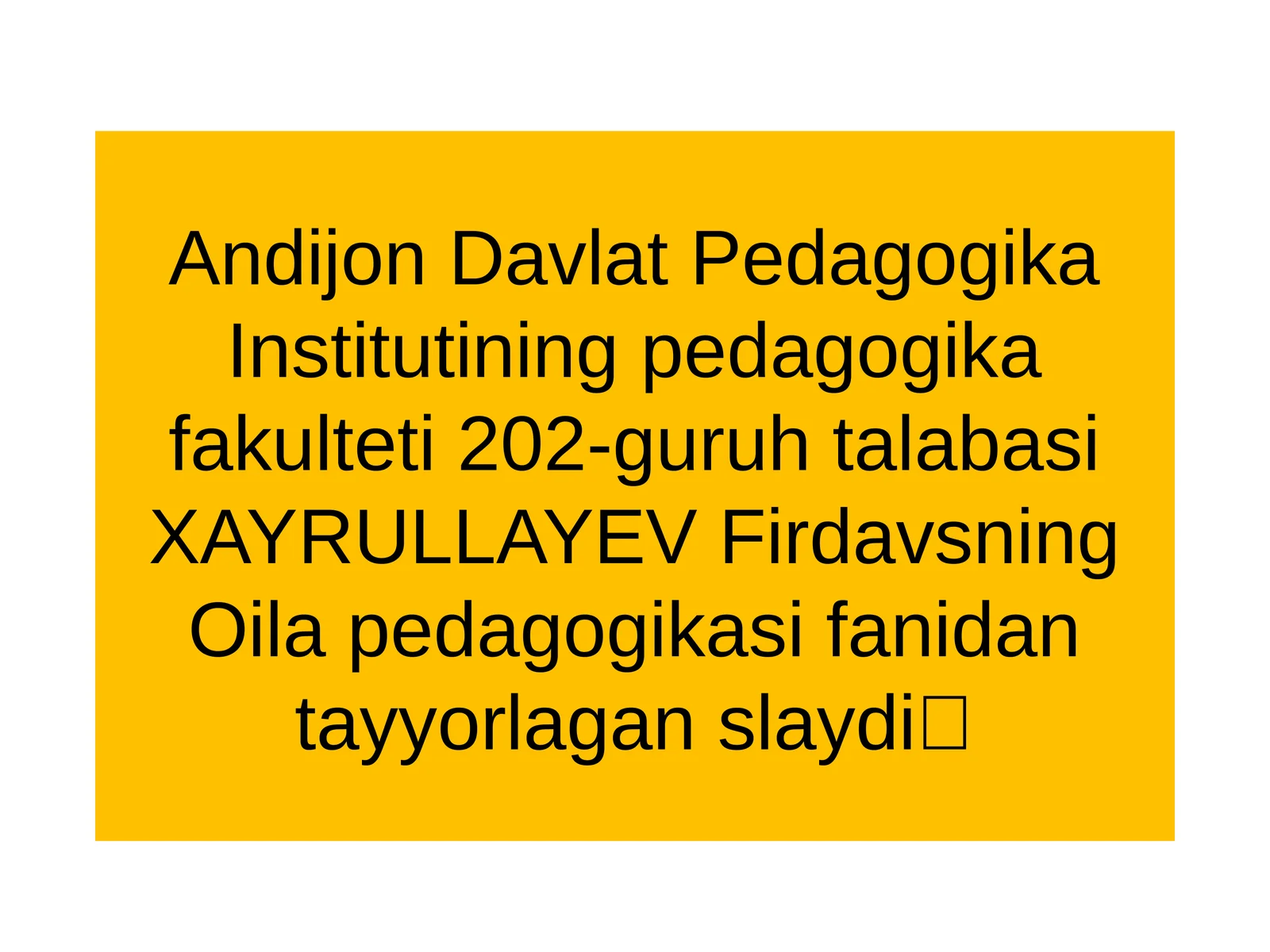 Tohir Malik asarlaridagi oilaviy tarbiya