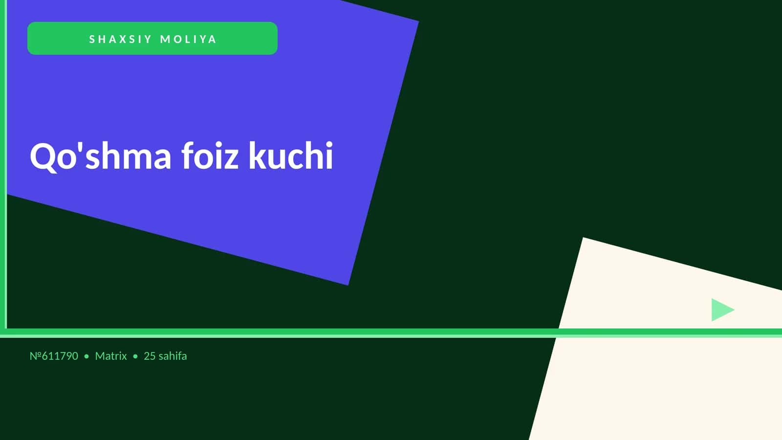 Qo'shma foiz kuchi