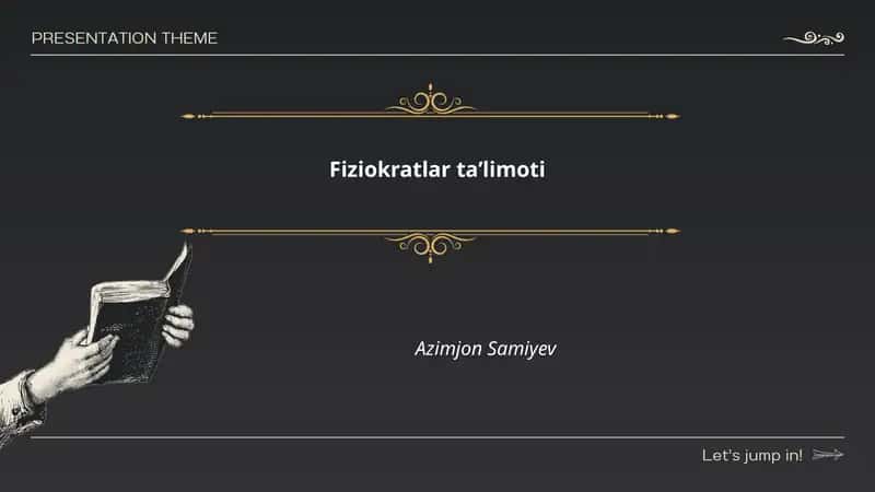 Fiziokratlar ta'limoti