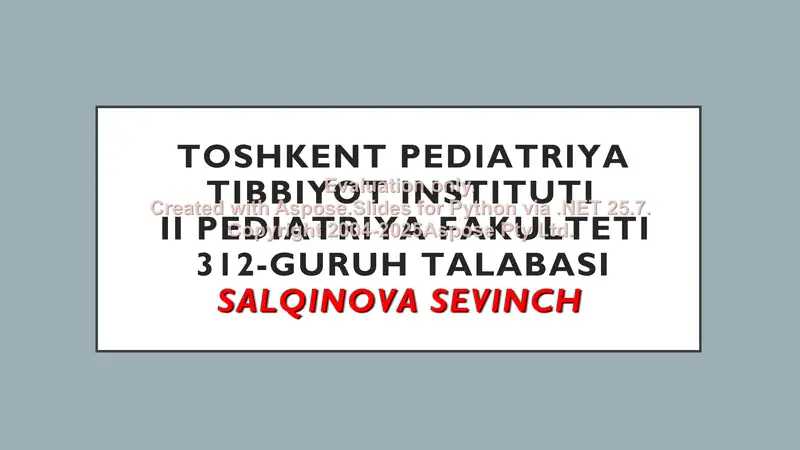 Burunning yon bo‘shliqlarining klinik anatomiyasi