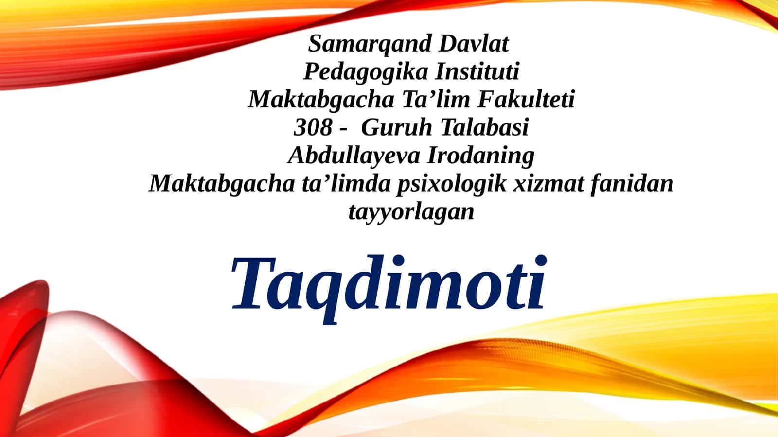 Bolalarning maktab ta’limiga yetukligining me’zonlari. Maktabgacha yosh bolalarning psixik rivojlanishidagi vaziyatlar, psixologik sog’lom va psixologik o’sishni kechikishni sabablari.