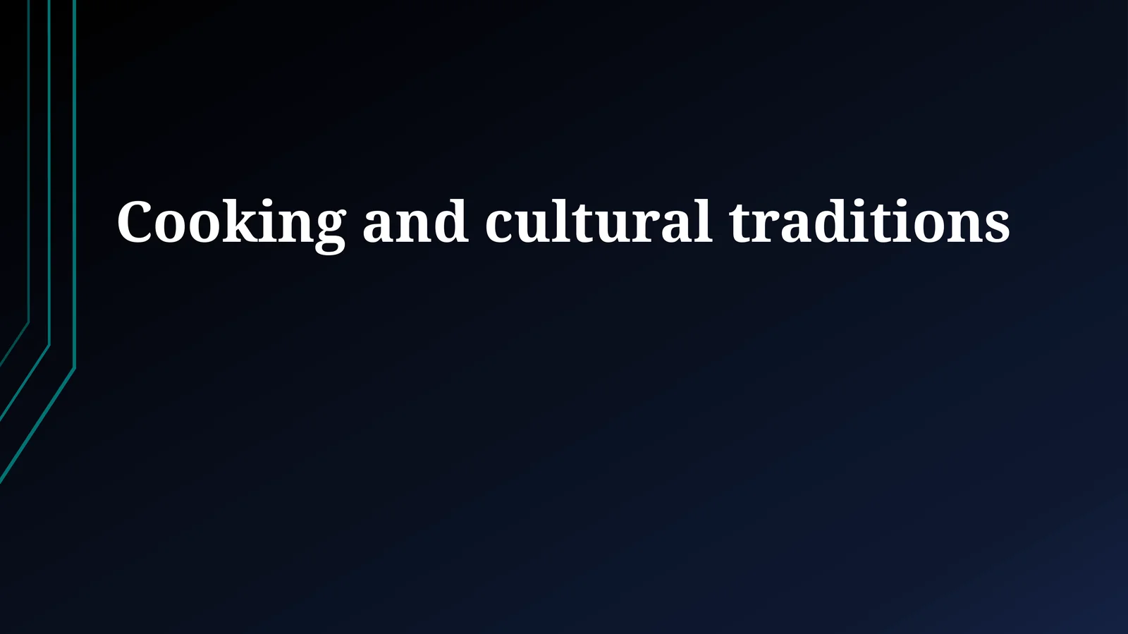 Culinary Traditions Across Cultures
