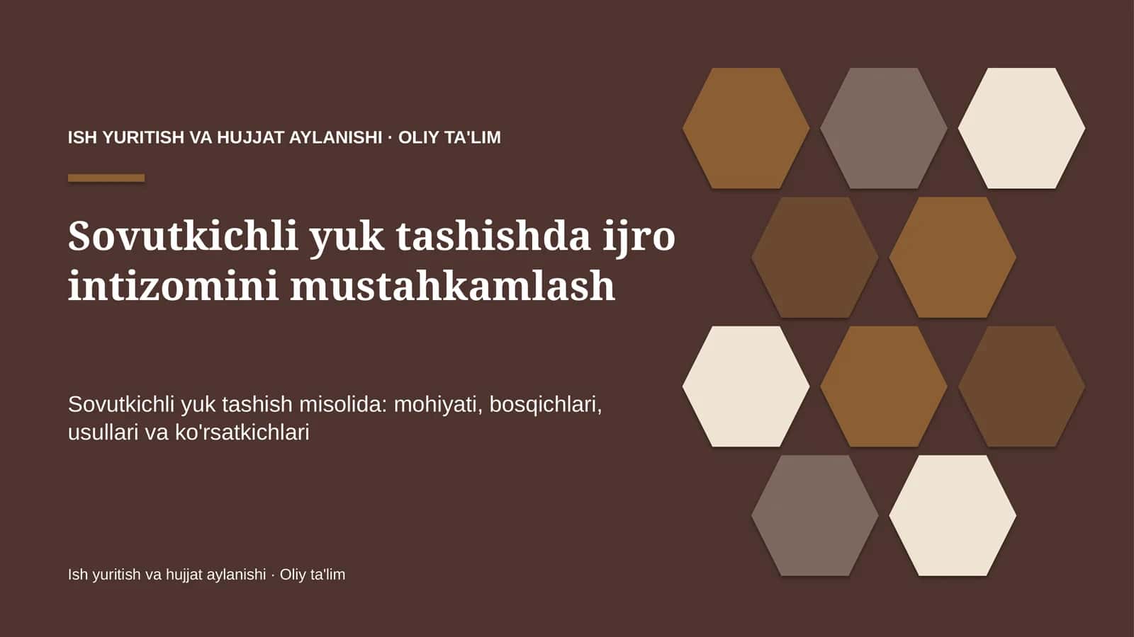 sovutkichli yuk tashishda ijro intizomini mustahkamlash 9380