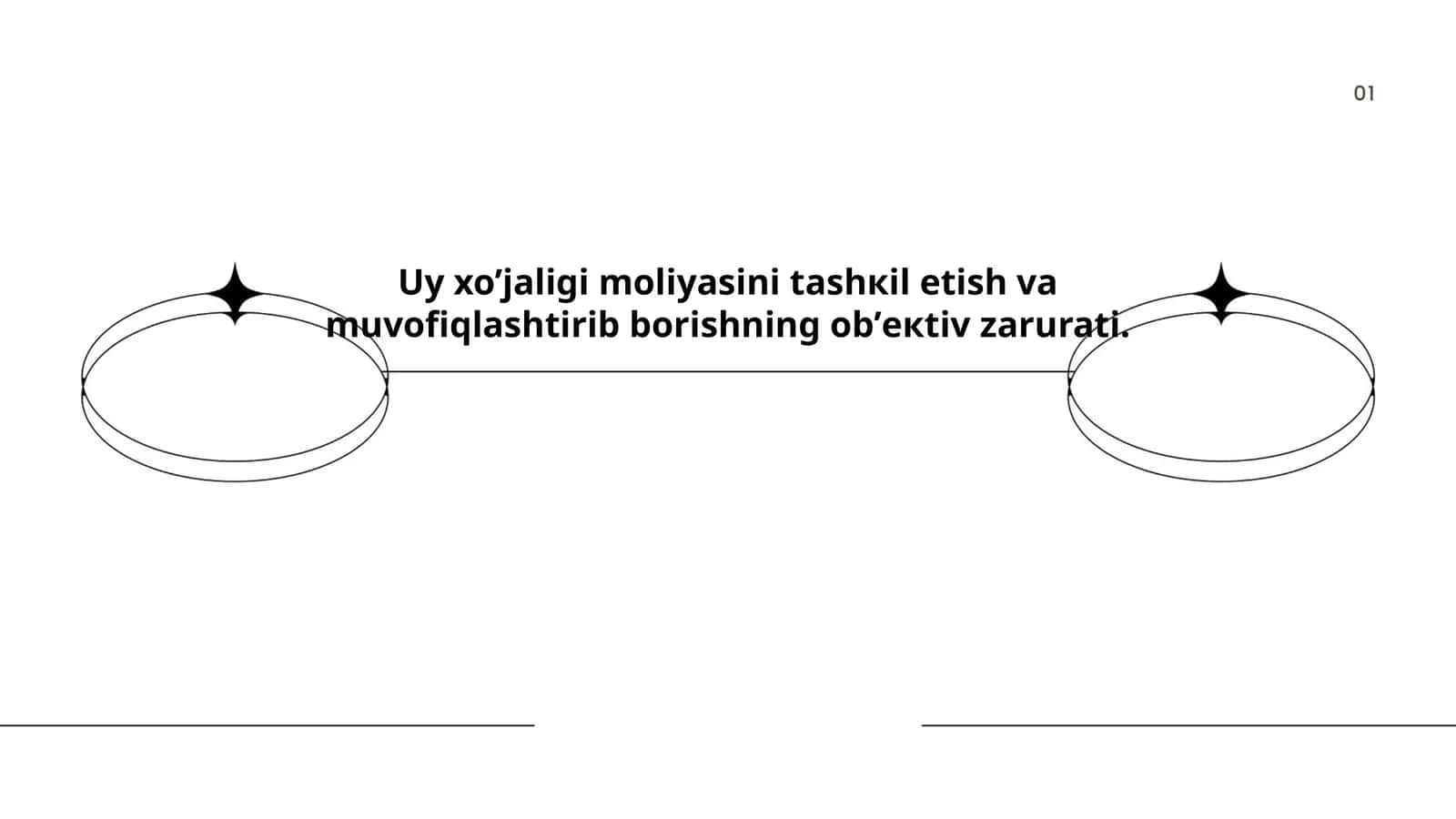 Uy xo’jaligi moliyasini tashкil etish va muvofiqlashtirib borishning ob’екtiv zarurati