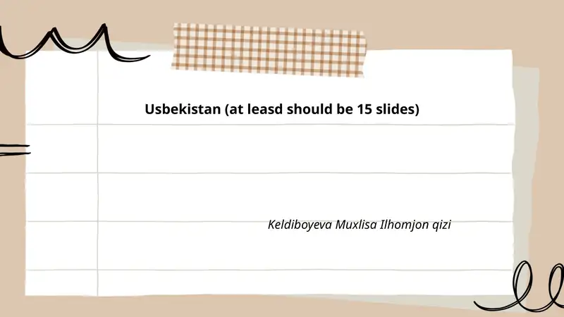 Uzbekistan Presentation