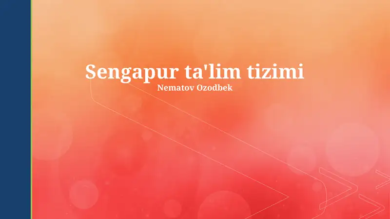 Singapur ta'lim tizimi