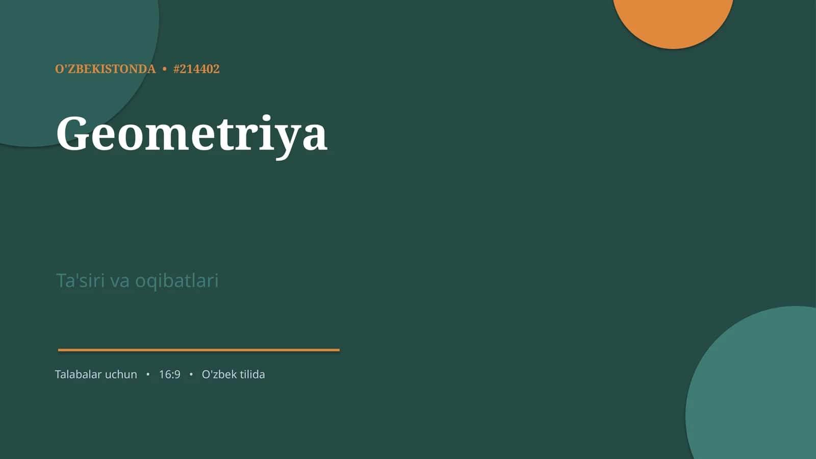 Geometriya