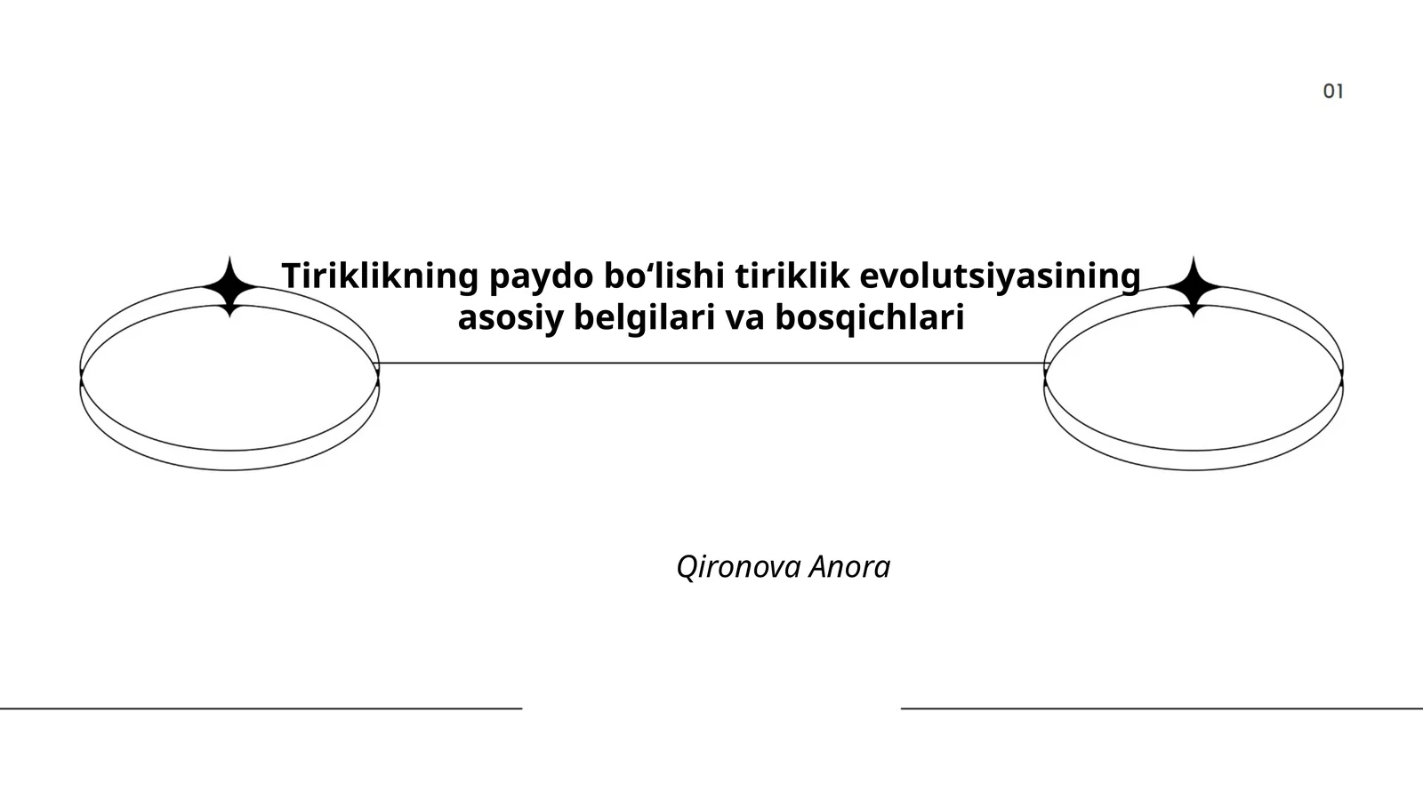 Tiriklikning paydo boʻlishi tiriklik evolutsiyasining asosiy belgilari va bosqichlari