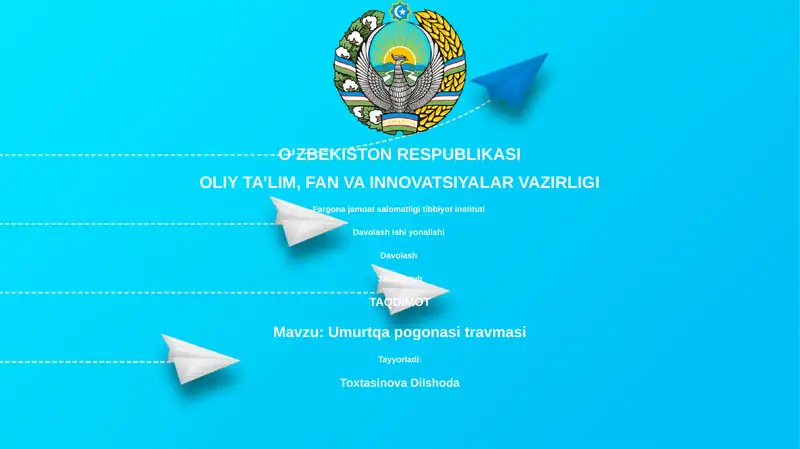 Umurtqa pogonasi travmasi