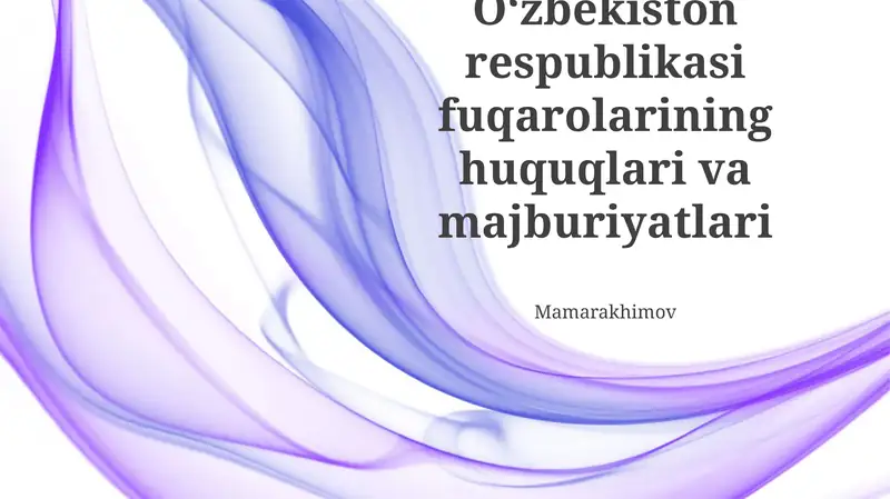 Huquqiy himoya va huquqni himoya qilish vositalari