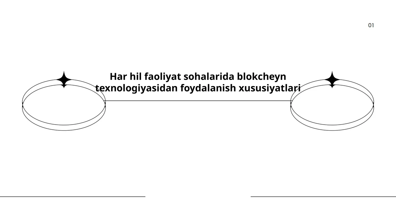 Blokcheyn texnologiyasi va moliyaviy xizmatlar