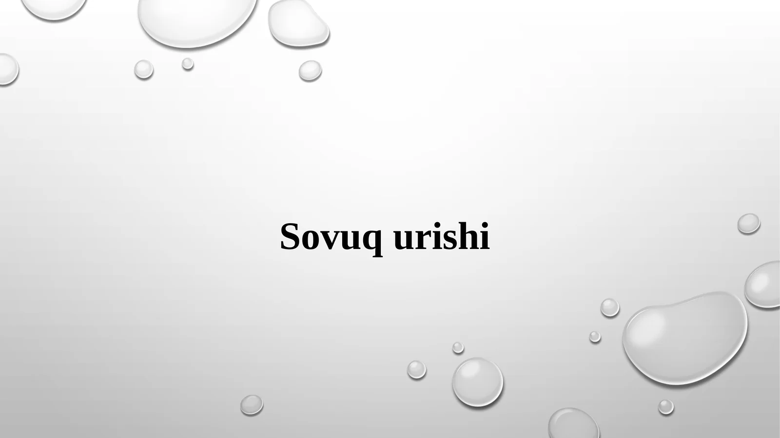 Sovuq urishi