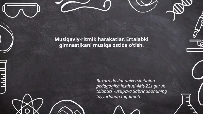 Musiqaviy-ritmik harakatlar