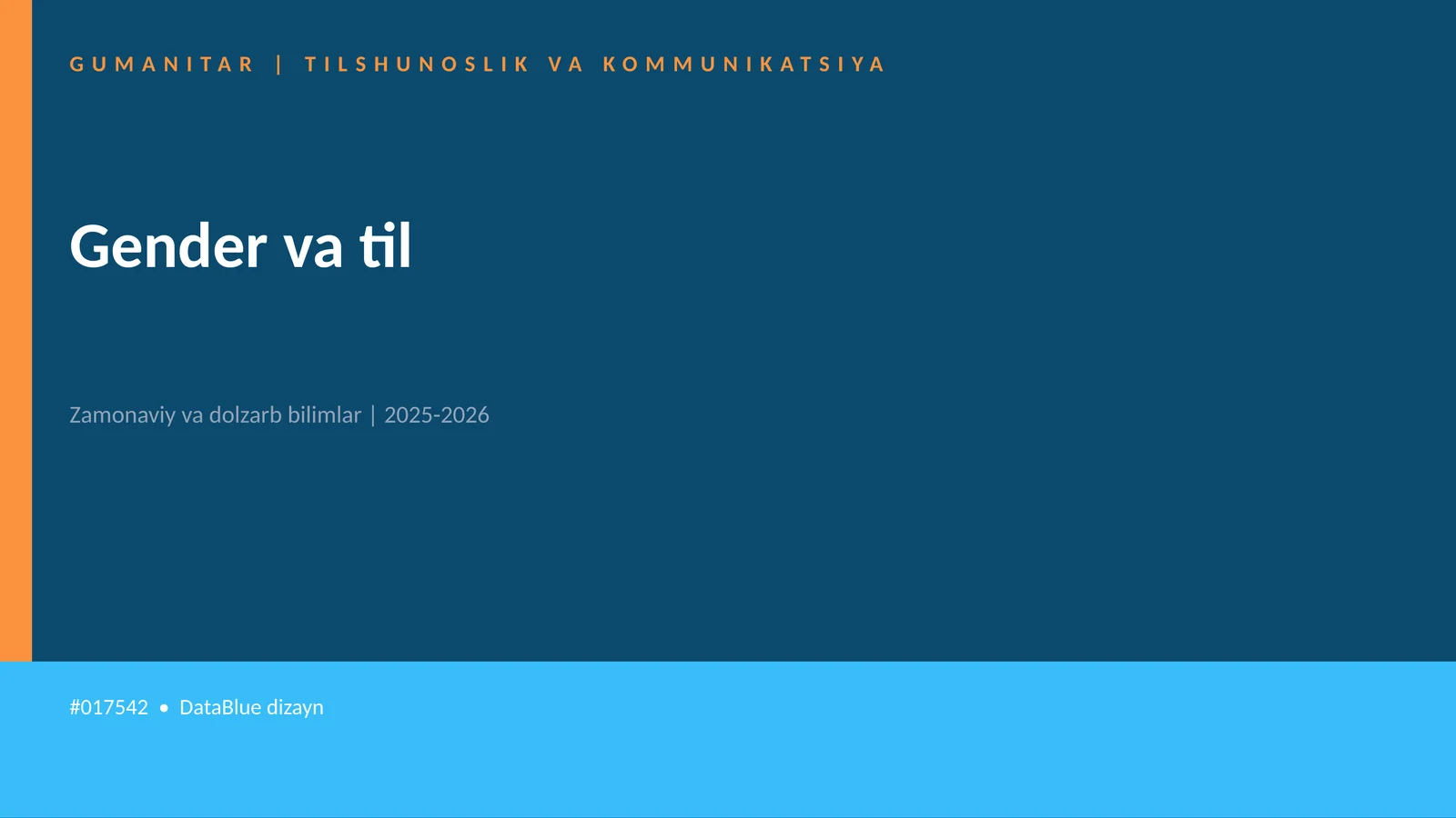 Gender va til