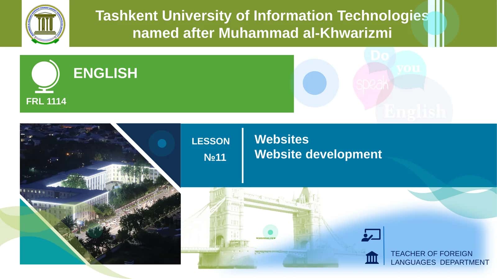 Website Development Lesson