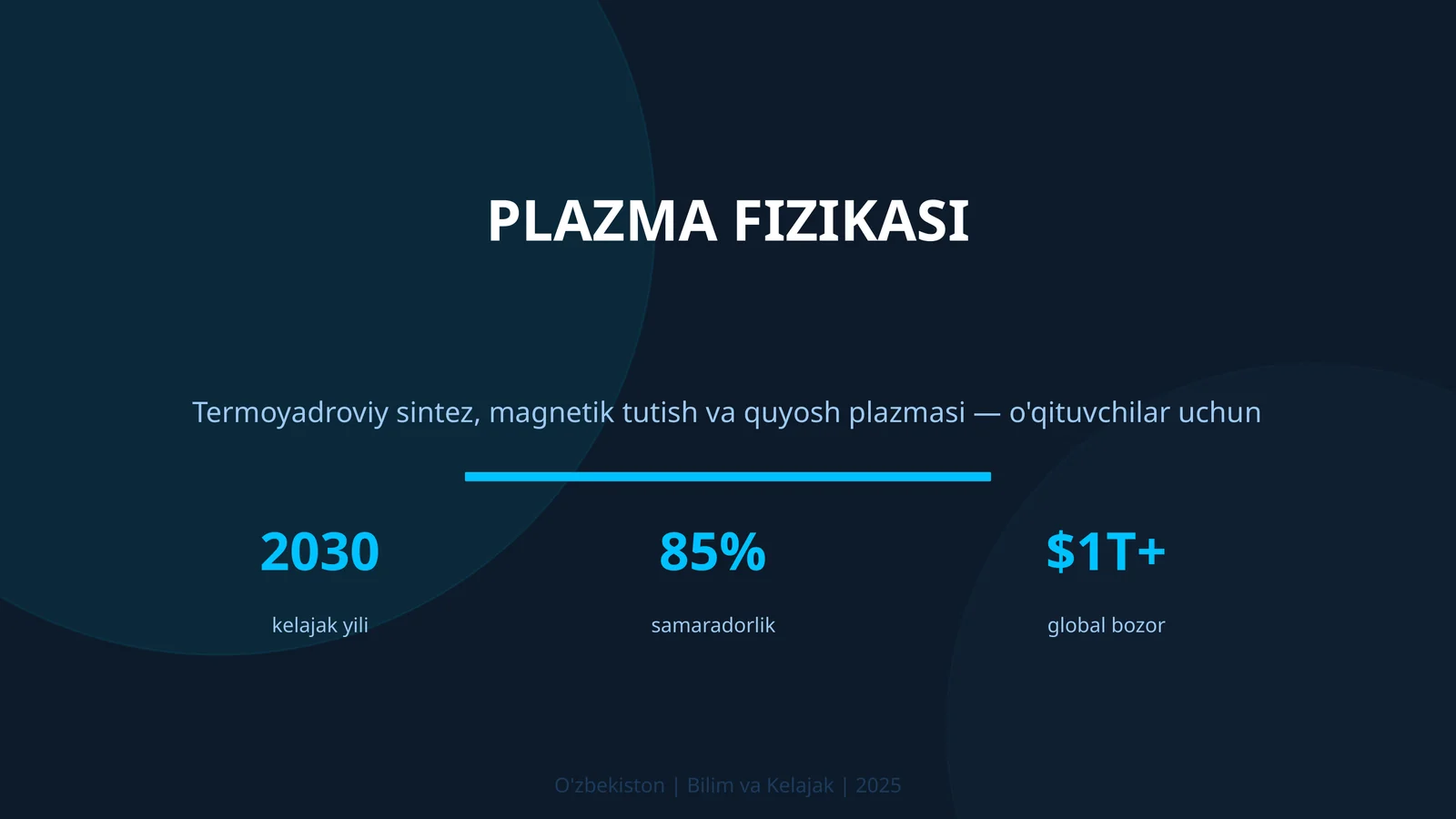PLAZMА FIZIKASI