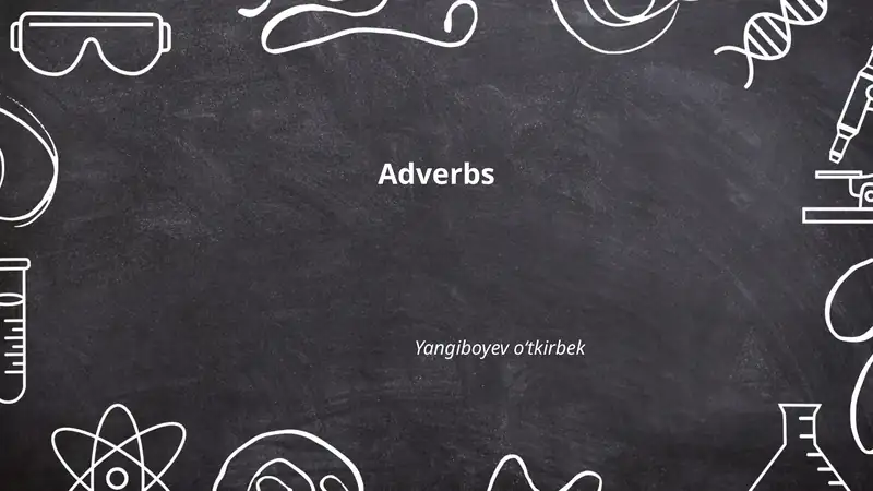 Adverbs