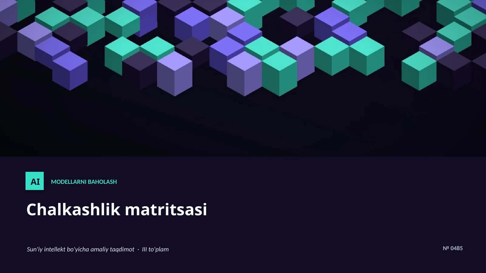 Chalkashlik matritsasi