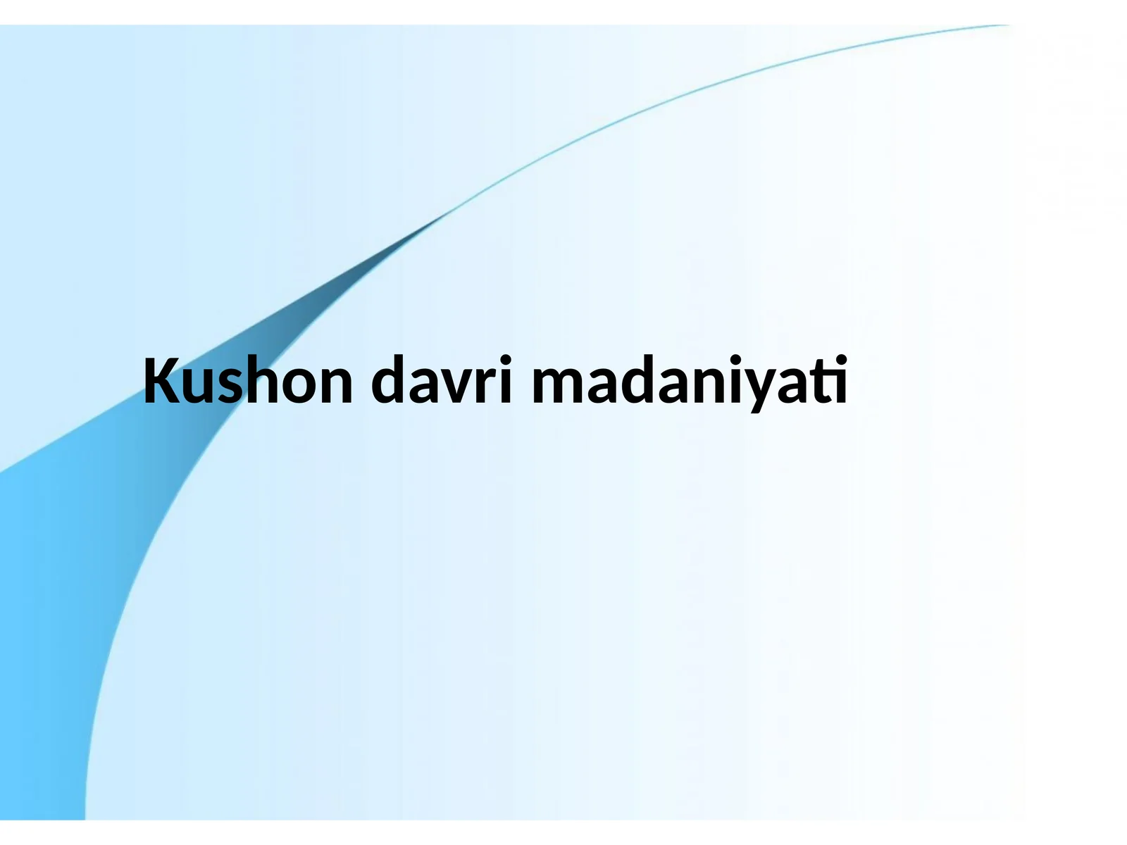 Kushon davri madaniyati