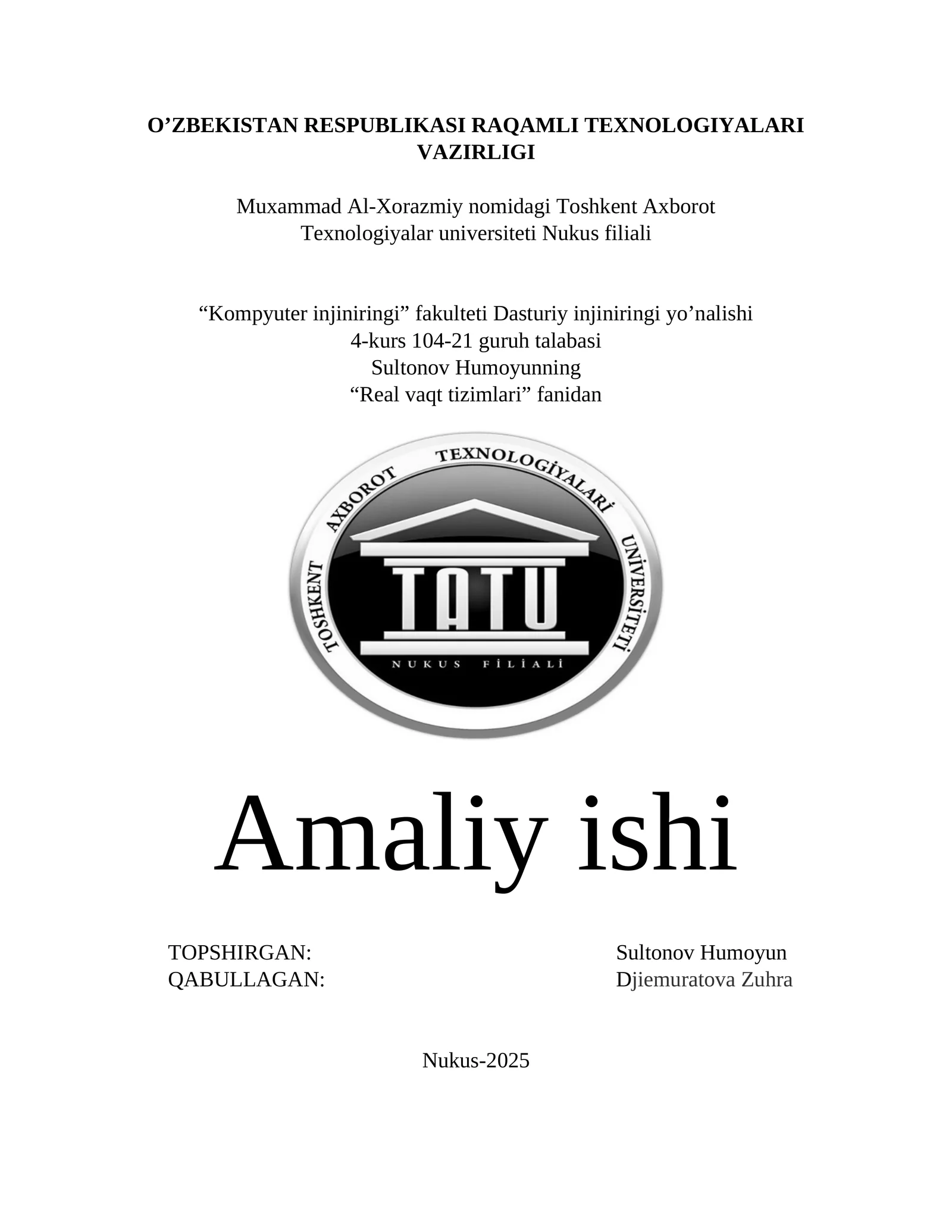Real vaqt tizimlari