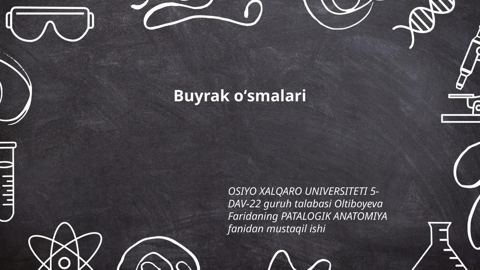 Buyrak oʻsmalari