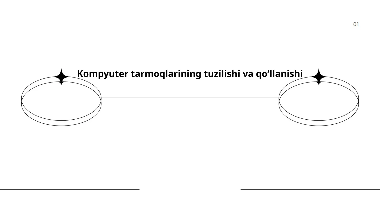 Kompyuter tarmoqlarining tuzilishi va qoʻllanishi