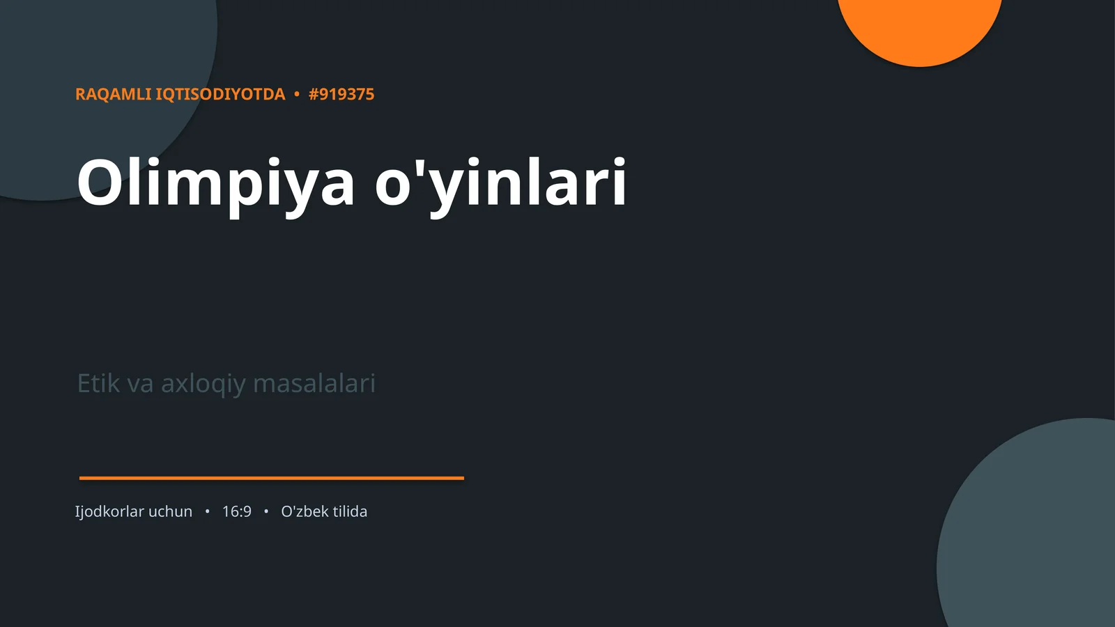 Olimpiya o'yinlari