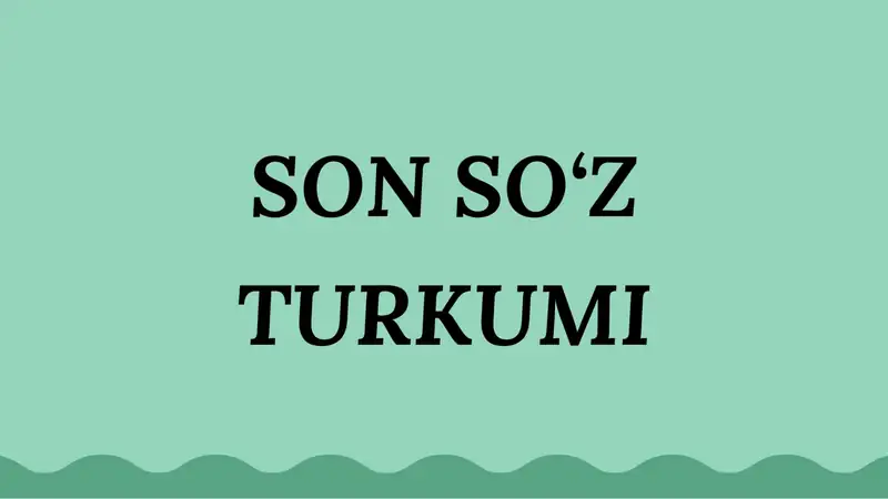Son(tilshunoslikda)