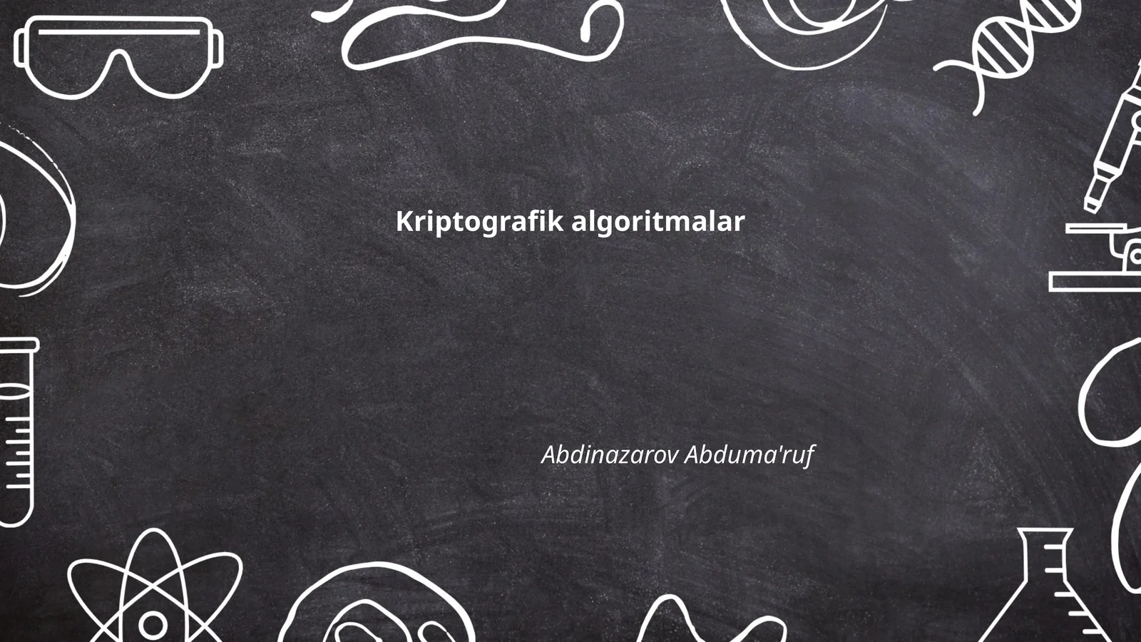 Kriptografik algoritmalar