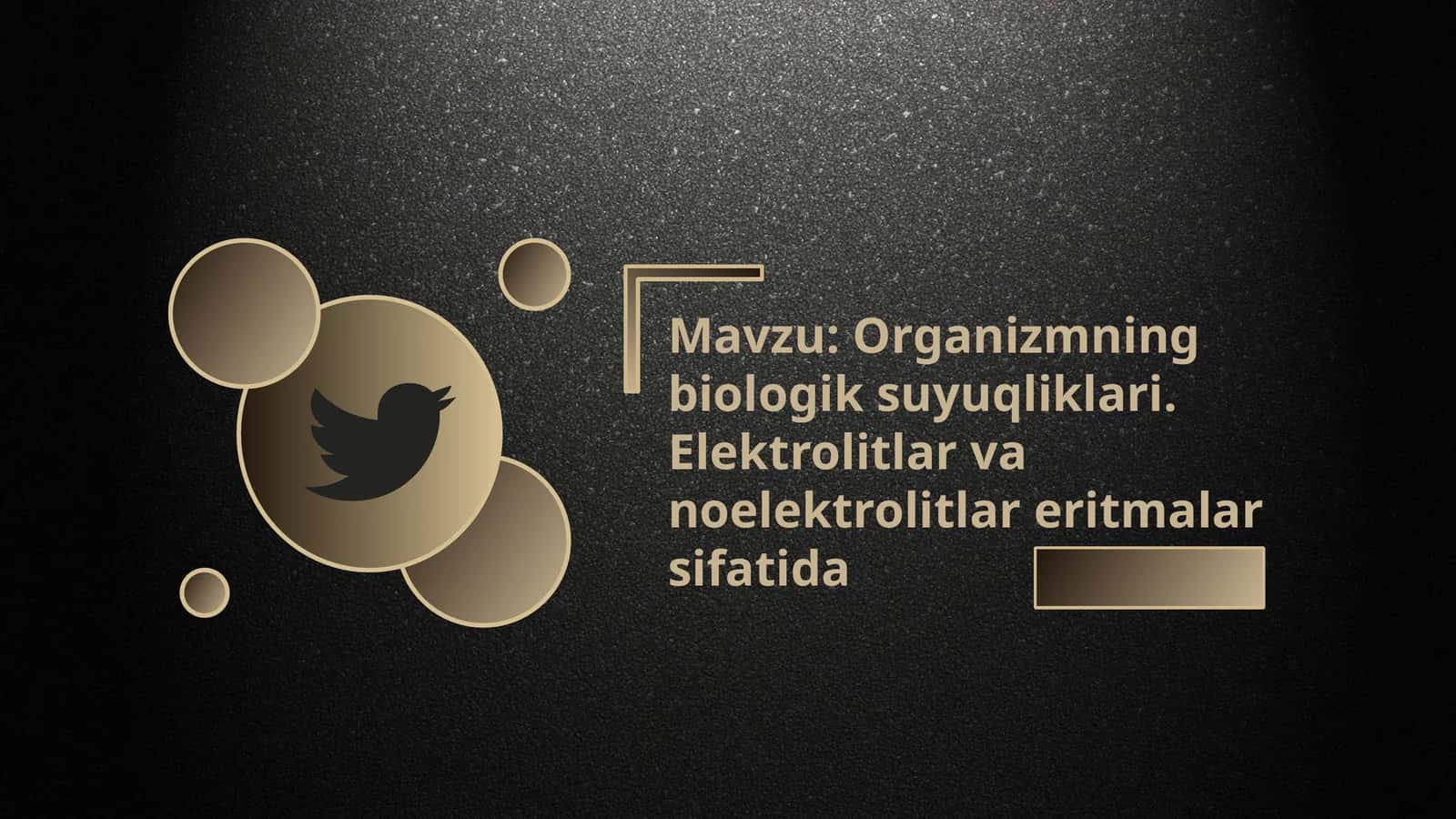 Organizmning biologik suyuqliklari
