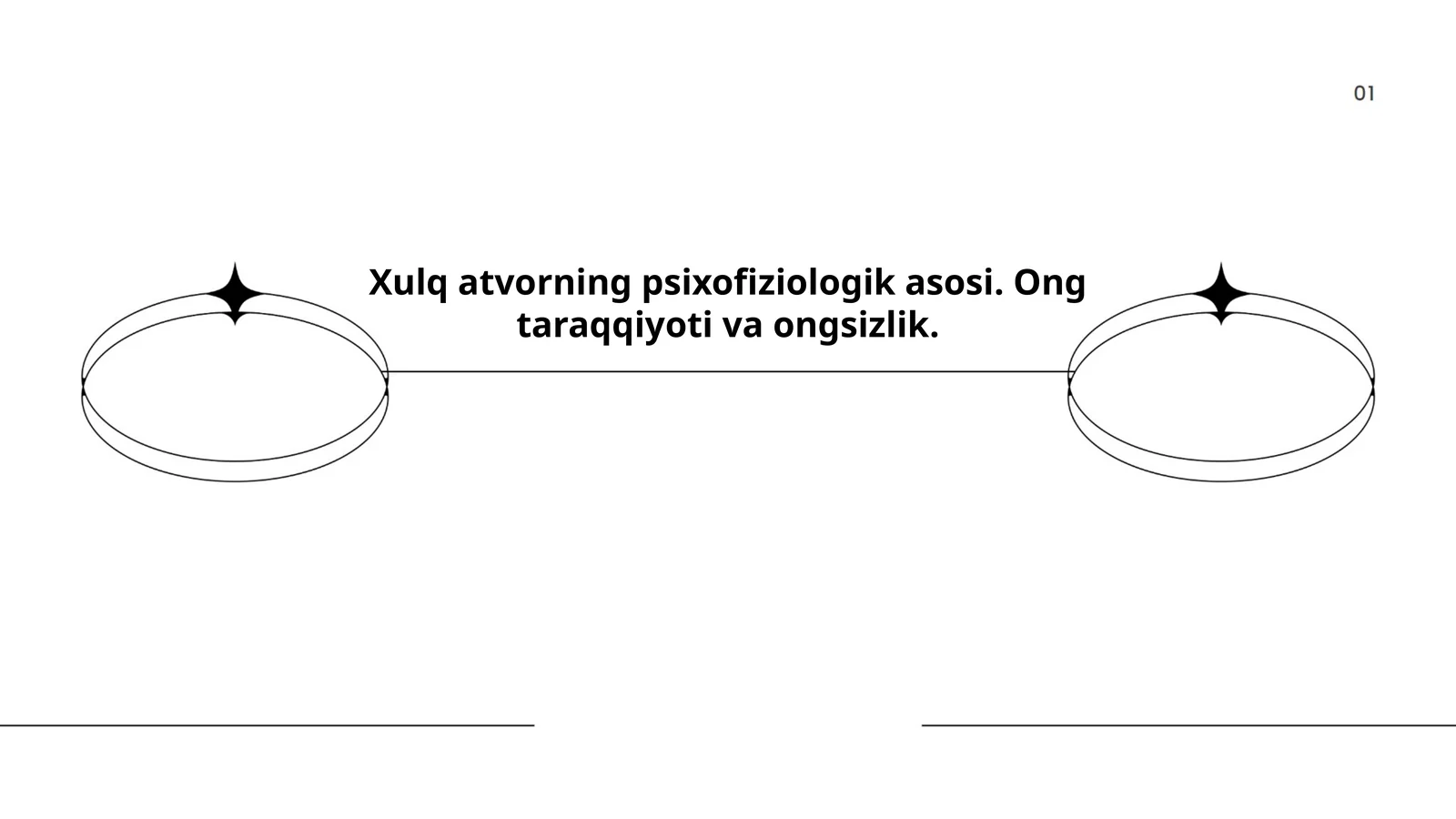 Xulq atvorning psixofiziologik asosi. Ong taraqqiyoti va ongsizlik