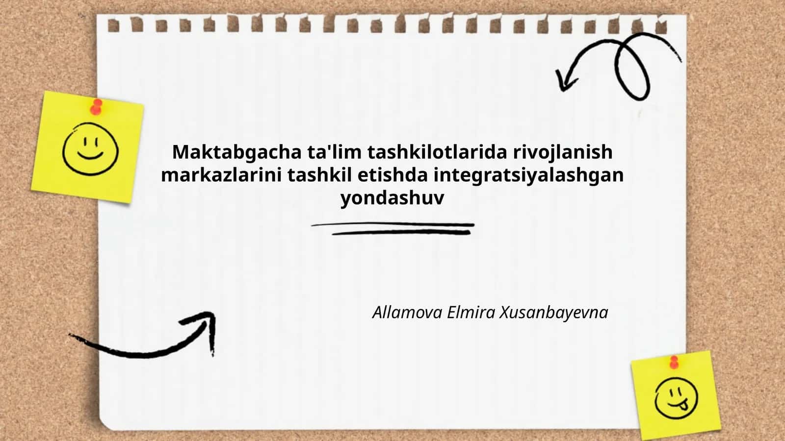 Integratsiyalashgan yondashuvning nazariy va metodologik asoslari