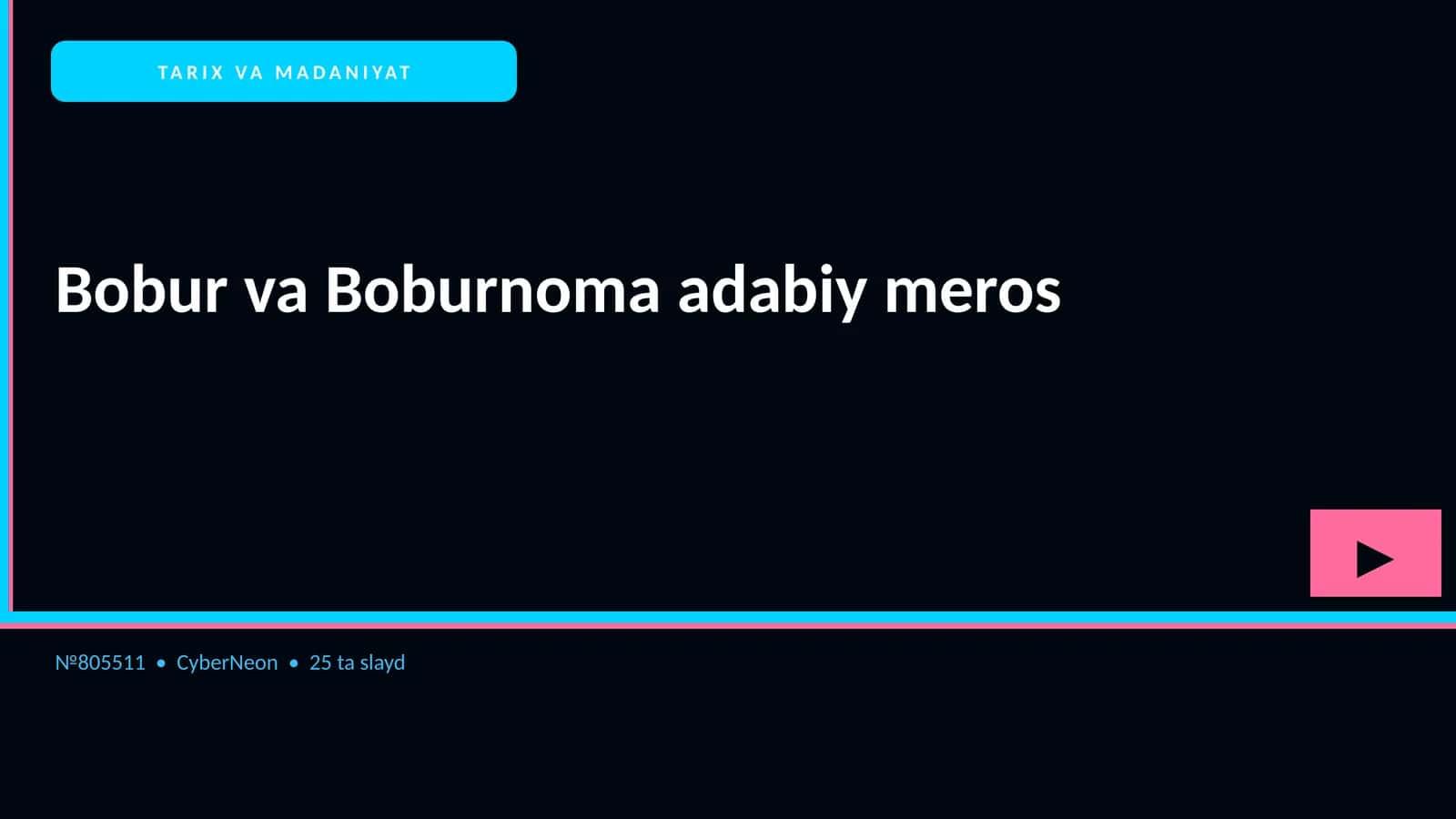 Bobur va Boburnoma adabiy meros