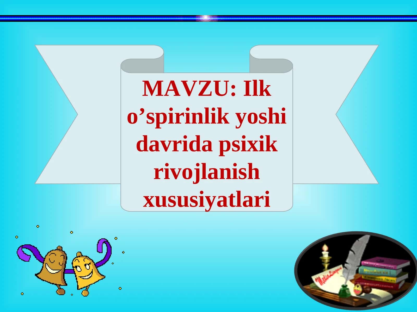 Ilk o’spirinlik yoshi davrida psixik rivojlanish xususiyatlari