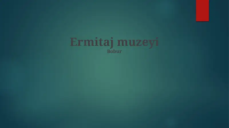 Ermitaj muzeyi