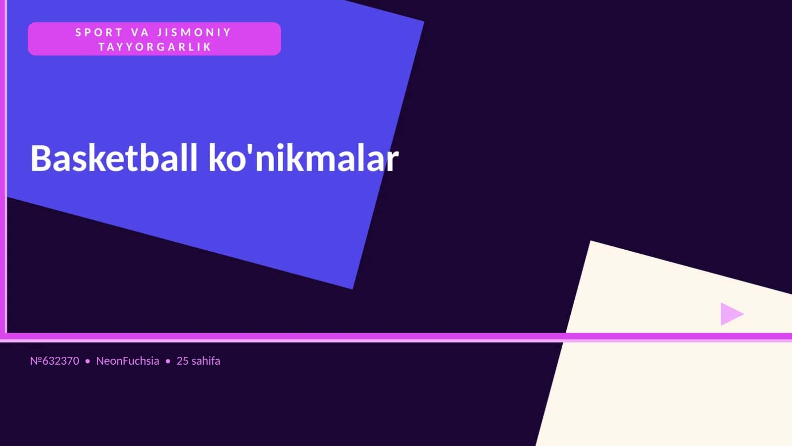 Basketball ko'nikmalar
