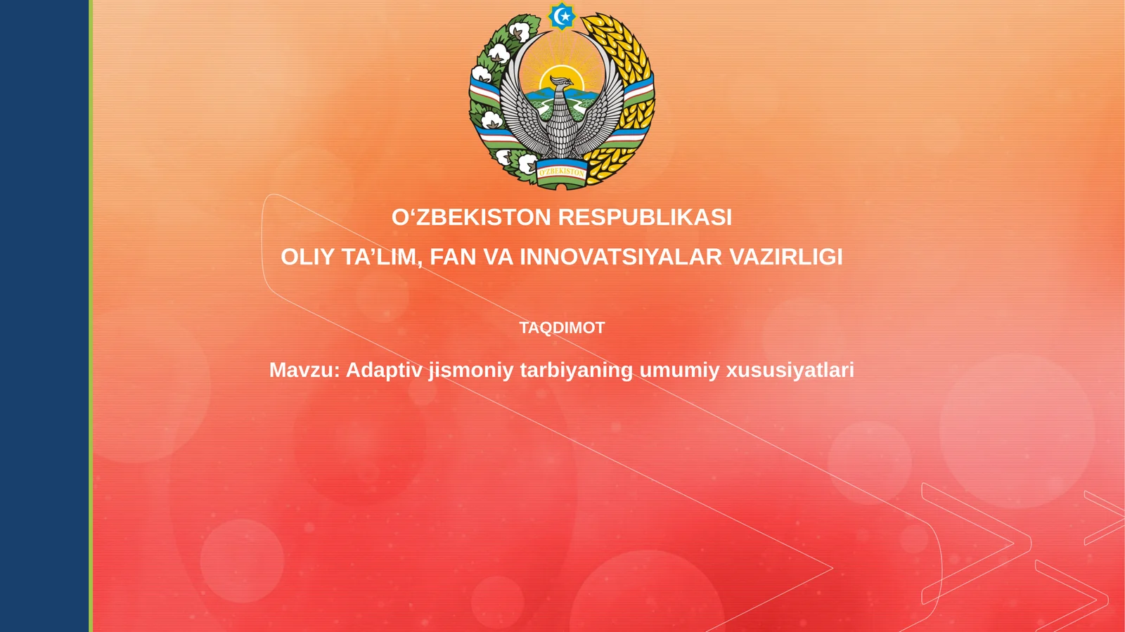 Adaptiv jismoniy tarbiya